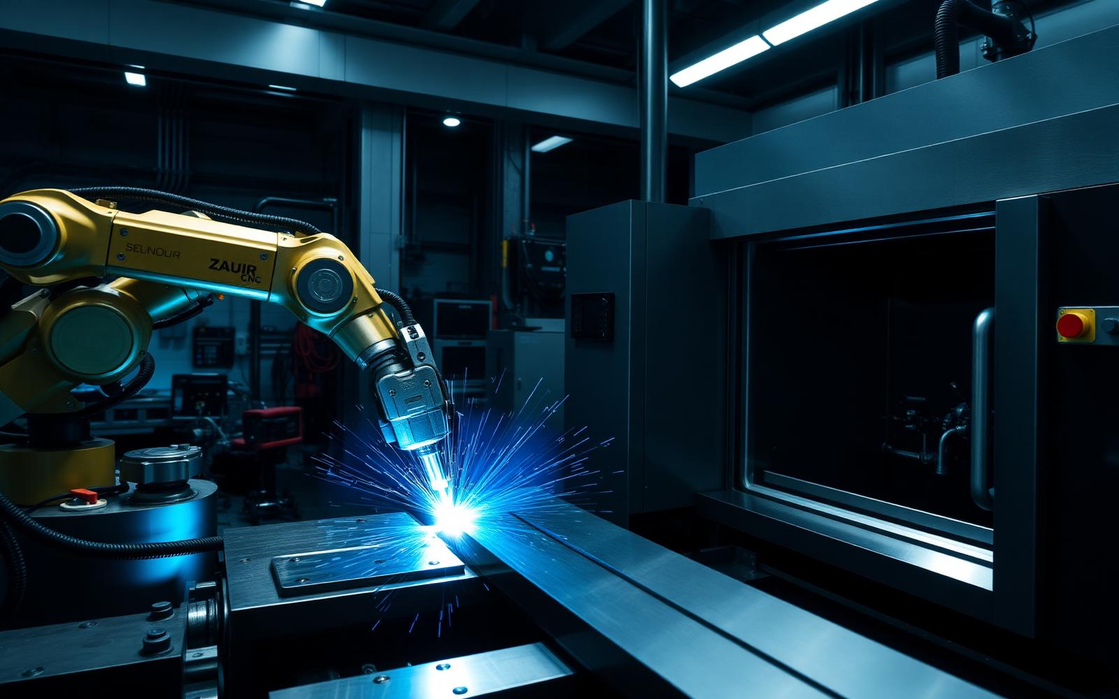CNC machining floor